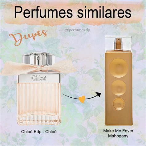 perfume chloe comparativo con perfume de level